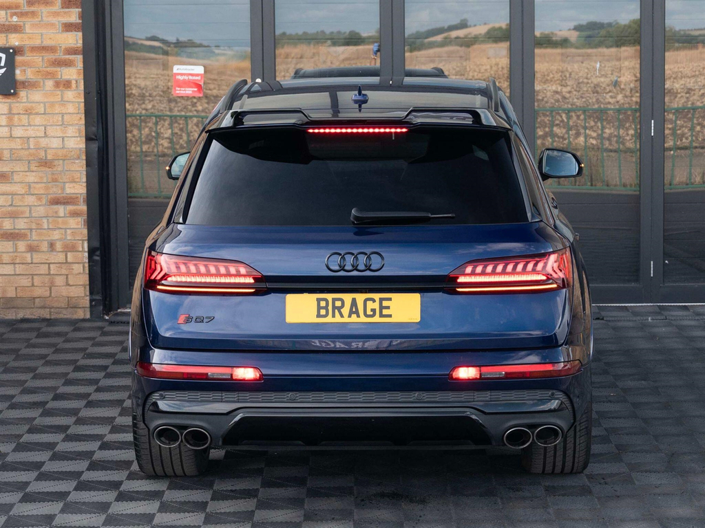 Audi SQ7 4.0 Tfsi V8 Black Edition Tiptronic Quattro Euro 6 Blue #4