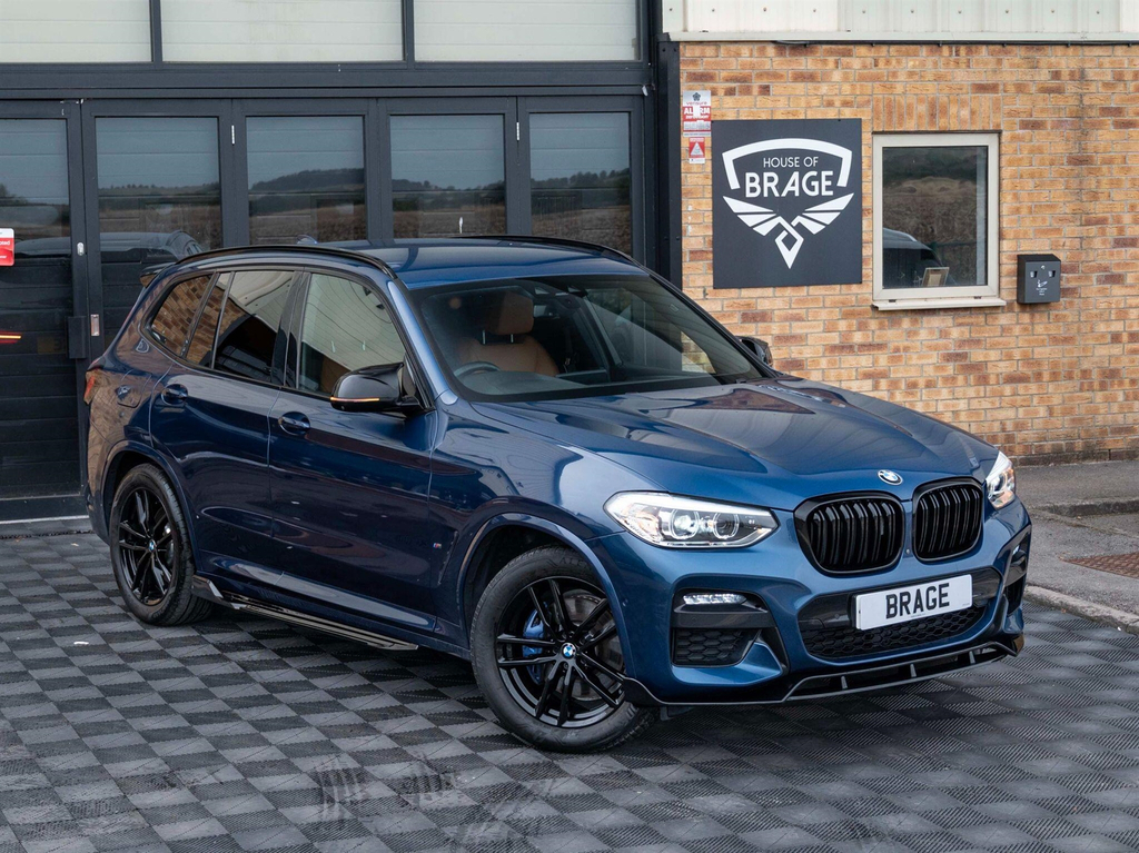 BMW X3 2.0 30E 12Kwh M Sport Xdrive Euro 6 Ss Blue #2