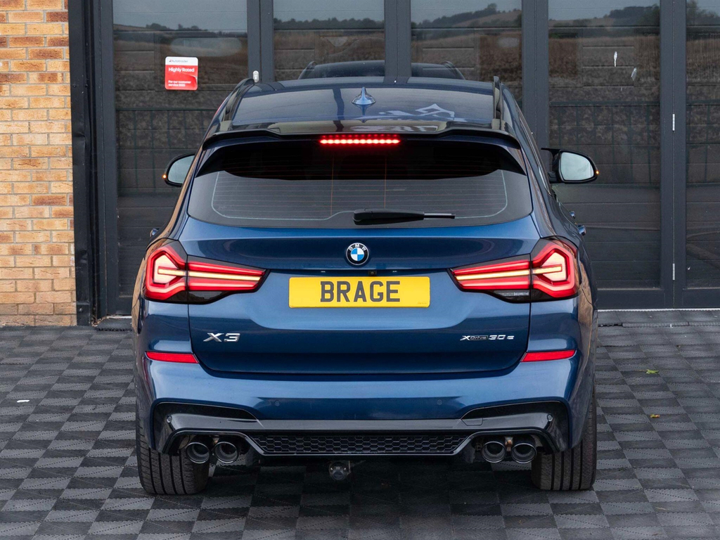 BMW X3 2.0 30E 12Kwh M Sport Xdrive Euro 6 Ss Blue #5