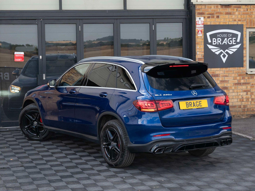 Mercedes-Benz GLC Class 2.0 Amg Line G-tronic 4Matic Euro 6 Ss Blue