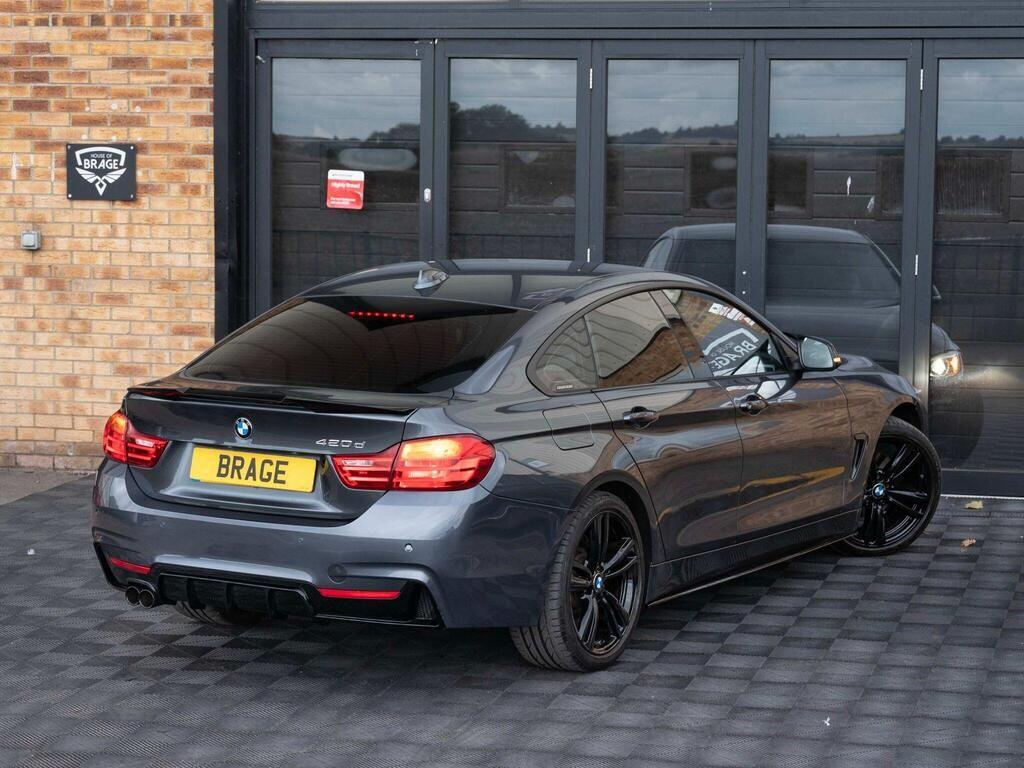 BMW 4 Series 418D M Sport Coupe White #38