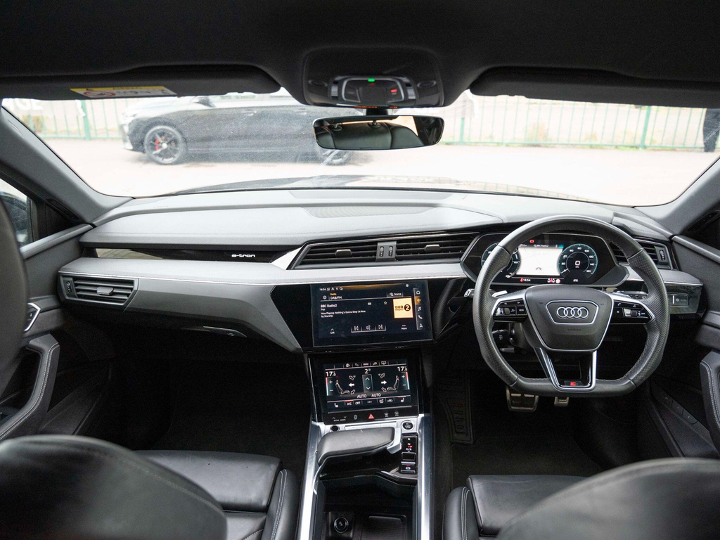 Audi E-tron 50 Black Edition Quattro 95Kwh 11Kw Char Black #3