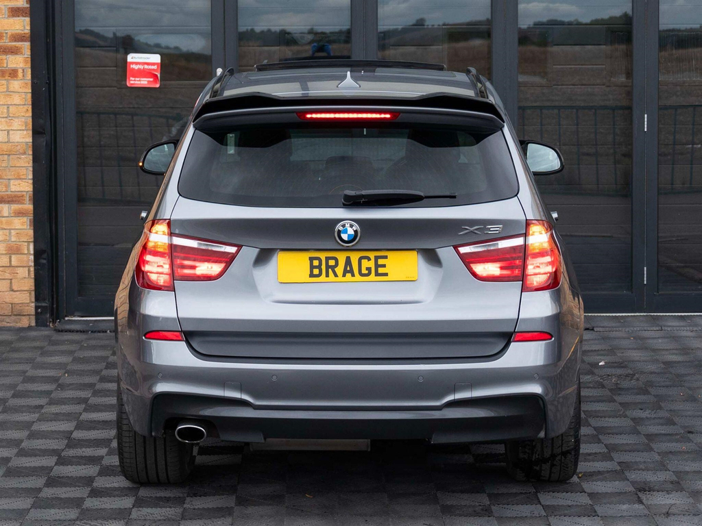 BMW X3 Xdrive20d M Sport White #28