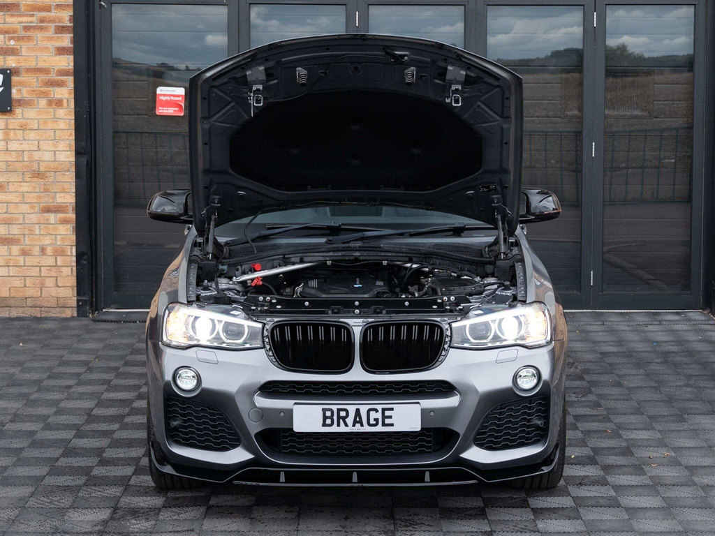 BMW X3 Xdrive20d M Sport White #11