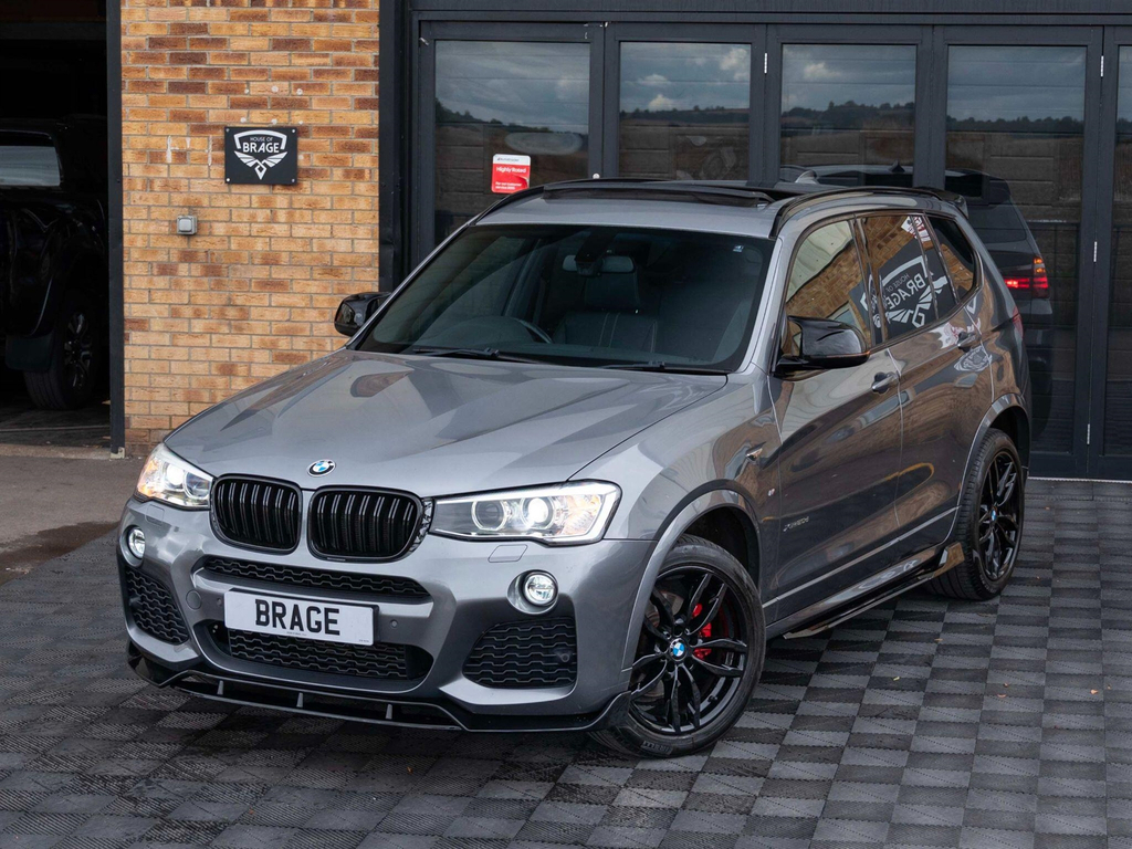 BMW X3 Xdrive20d M Sport White #55