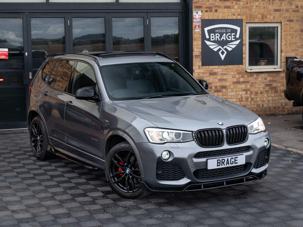 BMW X3 Xdrive20d M Sport White #38