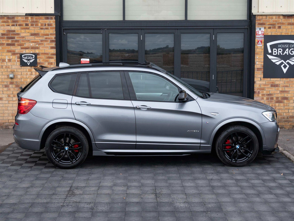 BMW X3 Xdrive20d M Sport White #23