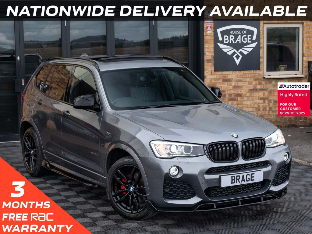 BMW X3 2.0 20D M Sport Xdrive Euro 6 Ss Grey