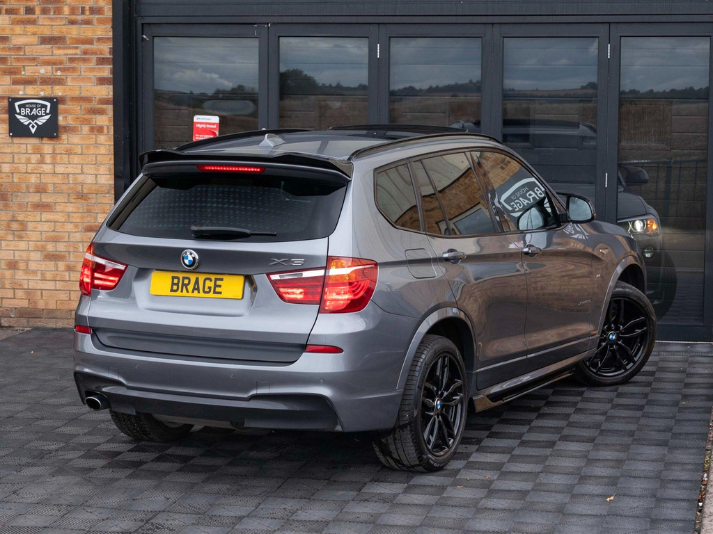 BMW X3 Xdrive20d M Sport White #54