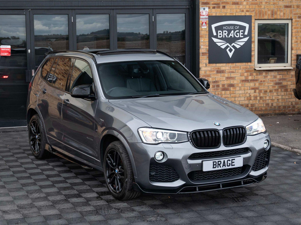 BMW X3 Xdrive20d M Sport White #8