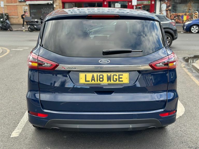 Ford S-Max 2.0 Tdci Titanium Powershift Euro 6 Ss Blue #7
