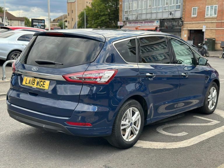 Ford S-Max 2.0 Tdci Titanium Powershift Euro 6 Ss Blue #9