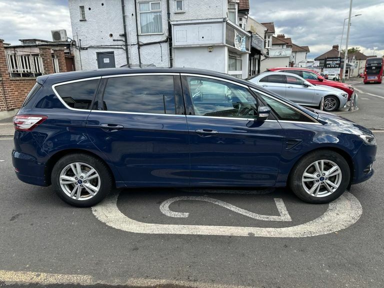 Ford S-Max 2.0 Tdci Titanium Powershift Euro 6 Ss Blue #8