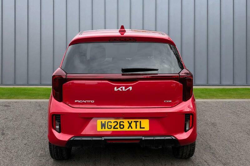 Kia Picanto 1.0 Gt-line Amt Euro 6 Ss Red #6