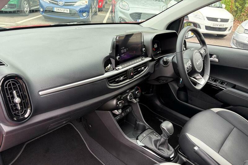 Kia Picanto 1.0 Gt-line Amt Euro 6 Ss Red #2