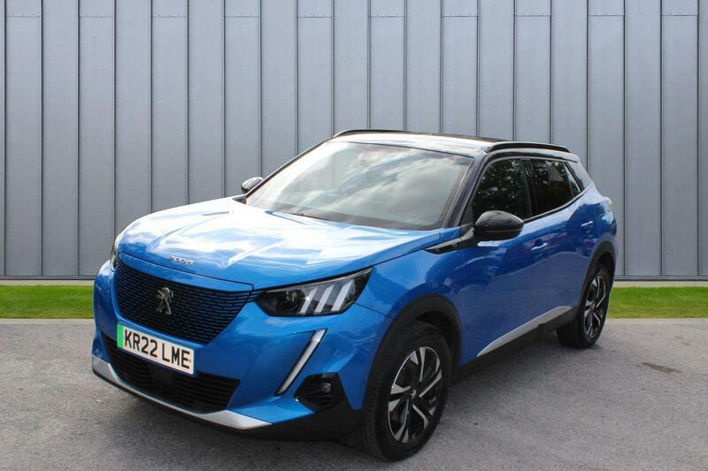 Peugeot e-2008 50Kwh Gt 7Kw Charger Blue #4