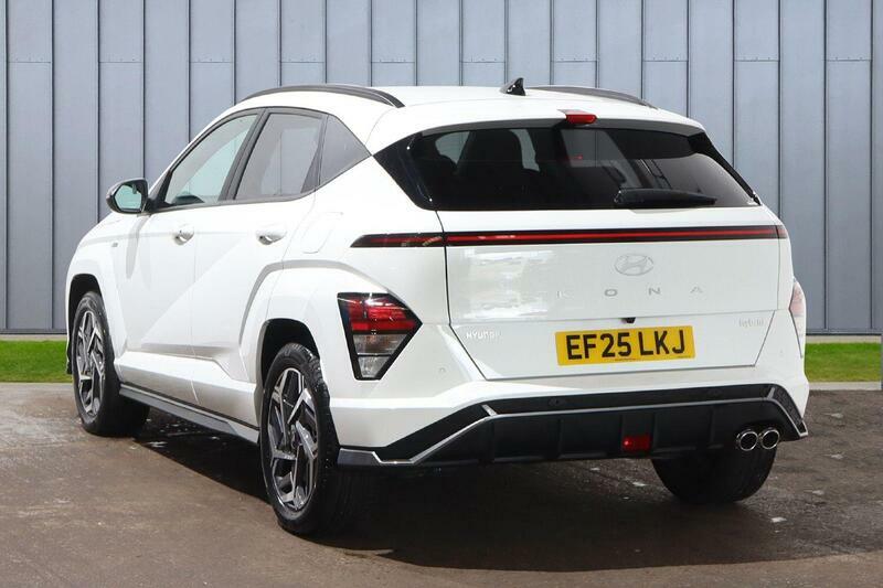 Hyundai Kona 1.6 H-gdi N Line Dct Euro 6 Ss White #4