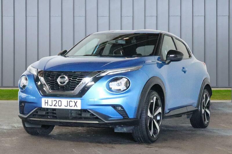 Nissan Juke 1.0 Dig-t Tekna Euro 6 Ss Blue #4
