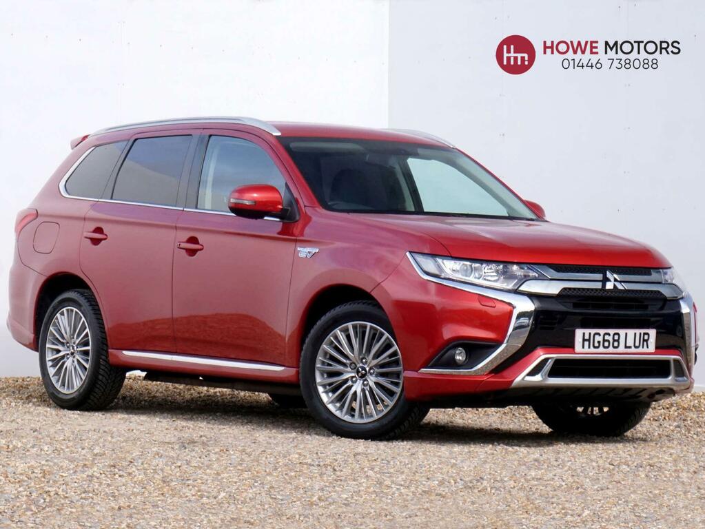 Mitsubishi Outlander 2.4H Twinmotor 13.8Kwh Juro Cvt 4Wd Euro 6 Ss 5 Red