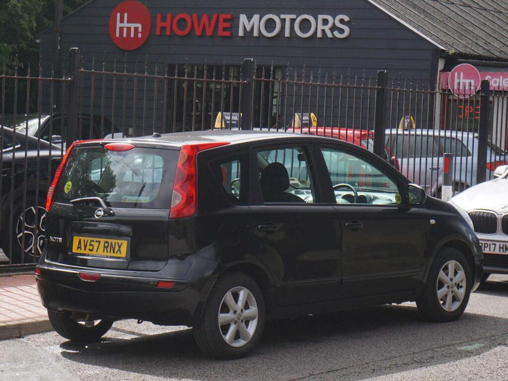 Nissan Note 1.6 16V Acenta Euro 4 Black #2