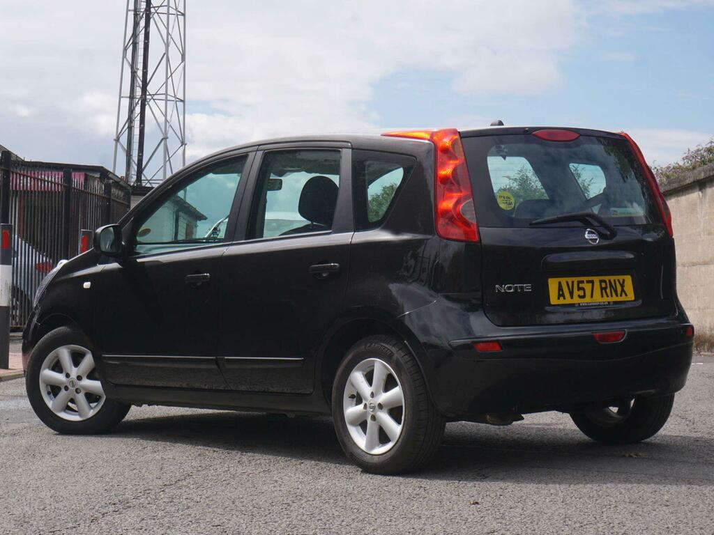 Nissan Note 1.6 16V Acenta Euro 4 Black #4