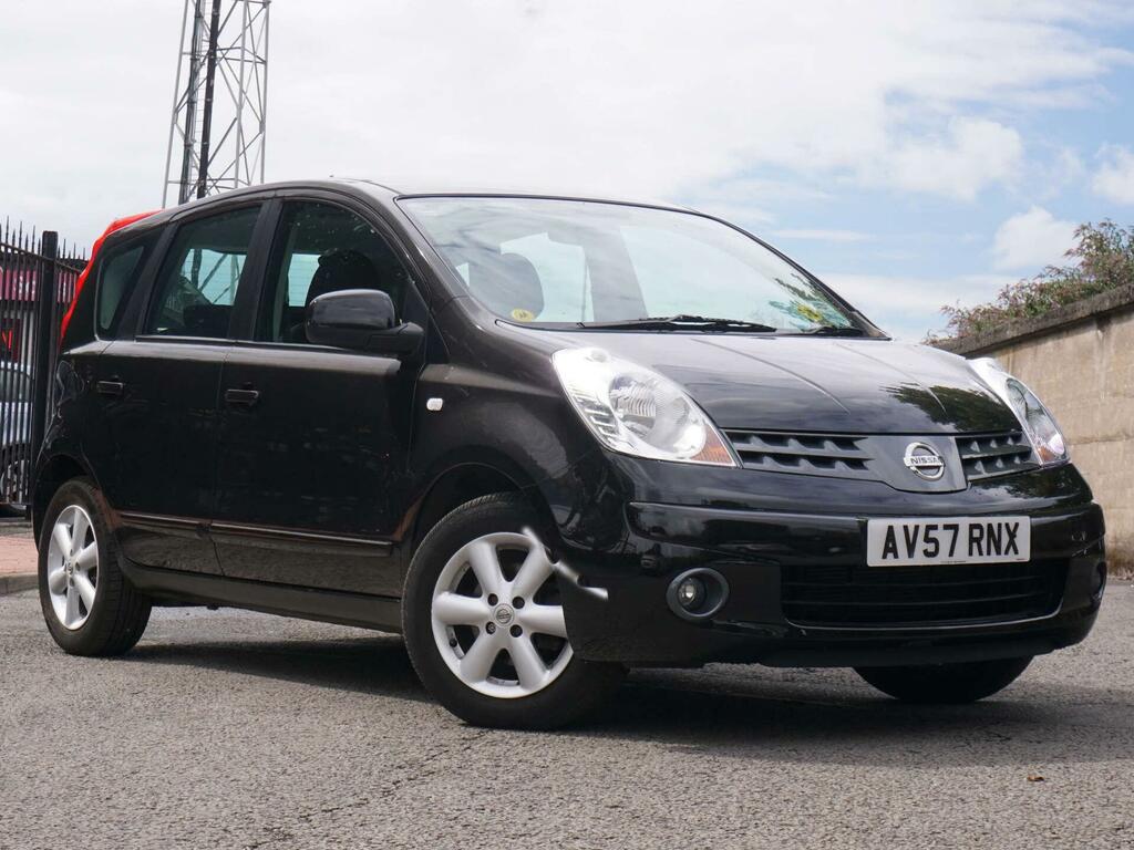 Nissan Note 1.6 16V Acenta Euro 4 Black #3