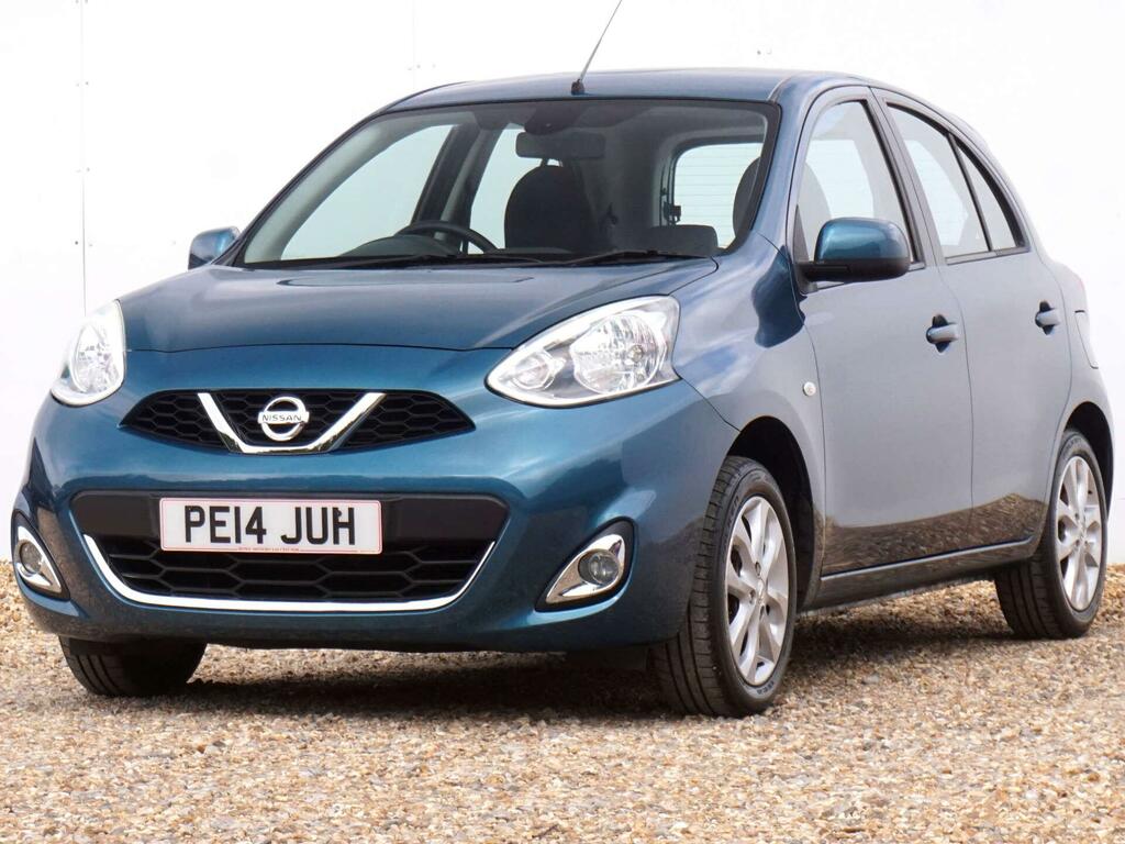Nissan Micra 1.2 Acenta Cvt Euro 5 Blue #4