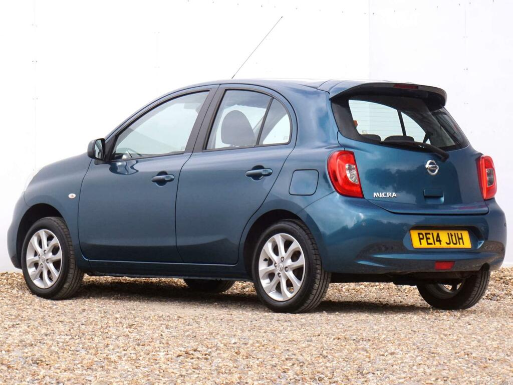 Nissan Micra 1.2 Acenta Cvt Euro 5 Blue #6