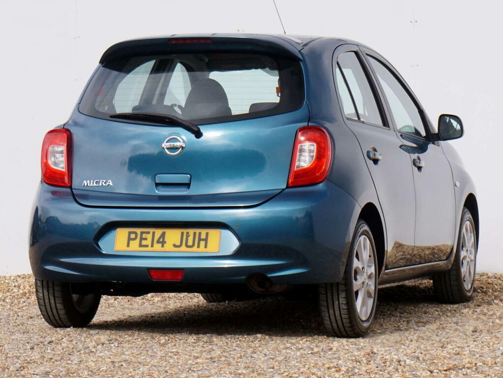 Nissan Micra 1.2 Acenta Cvt Euro 5 Blue #5