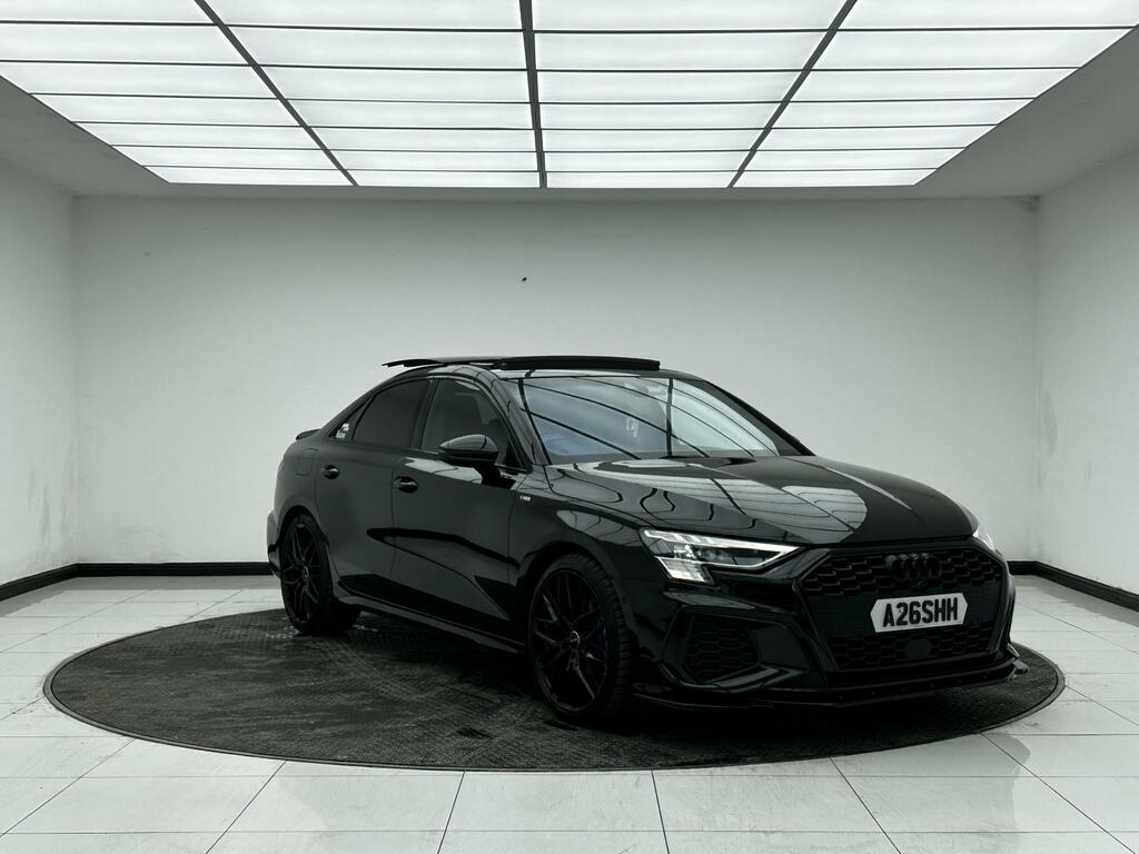 Audi A3 1.5 Tfsi 35 Black Edition Saloon S Tron Black
