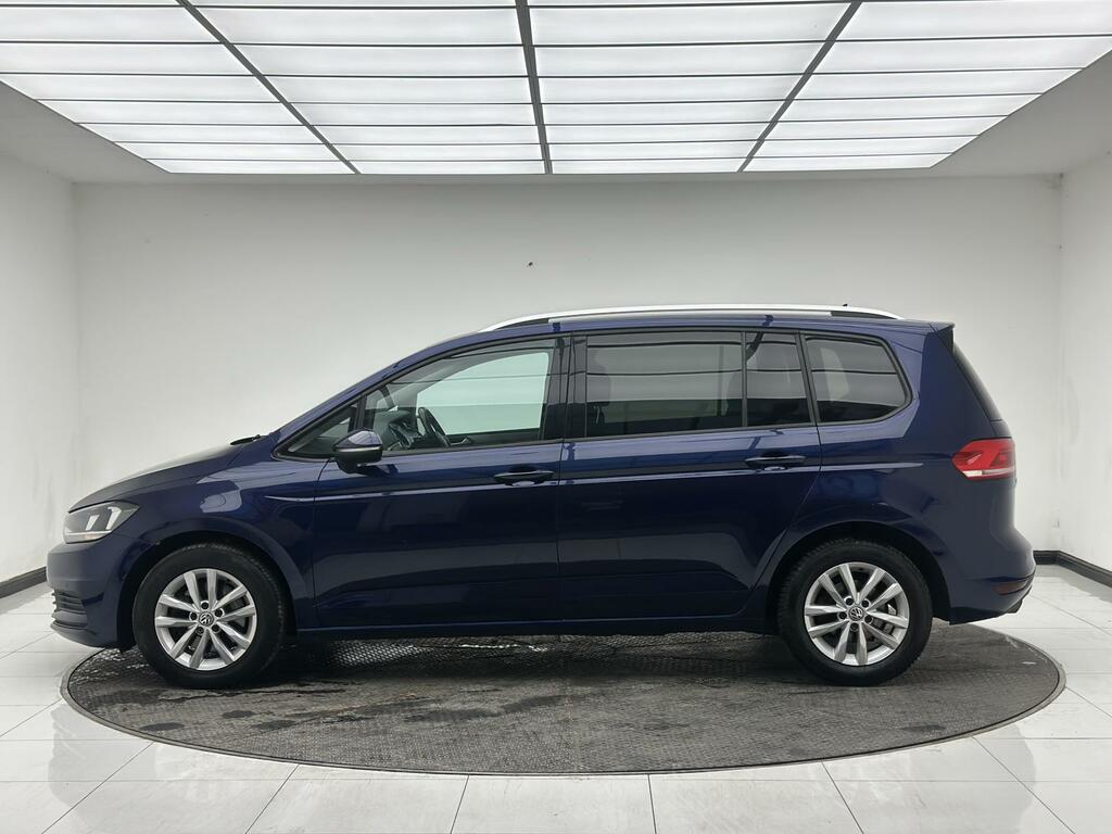 Volkswagen Touran Se Blue #4