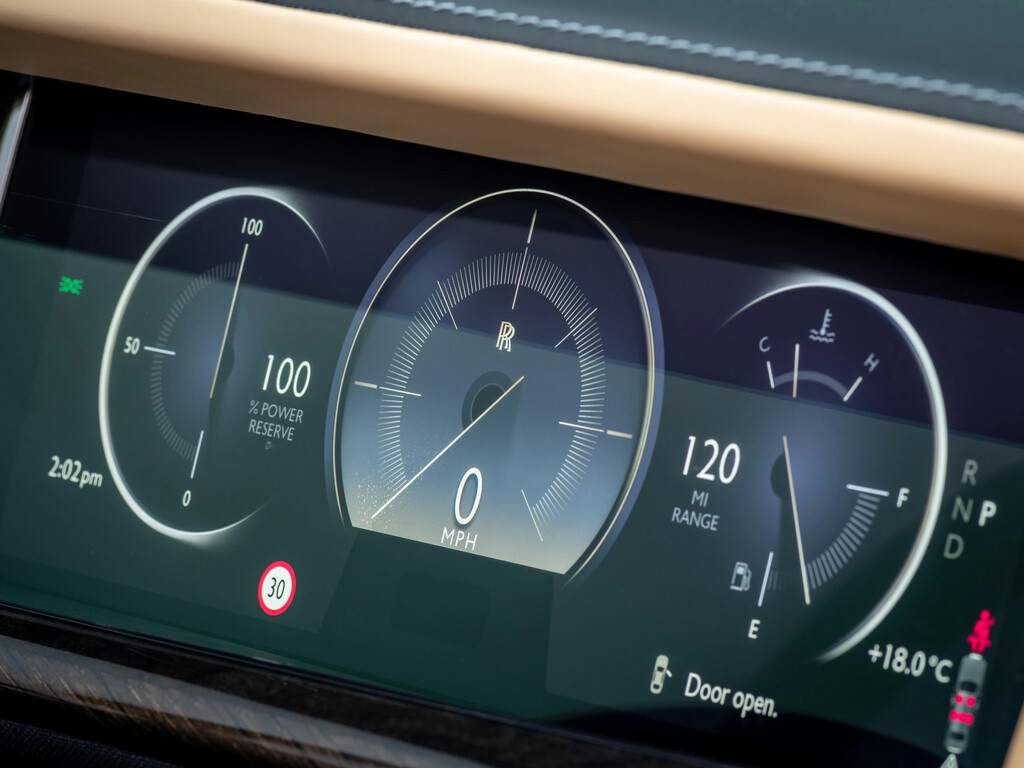 Rolls-Royce Phantom 6.75 V12 Saloon Euro 6 571 Ps Black #15