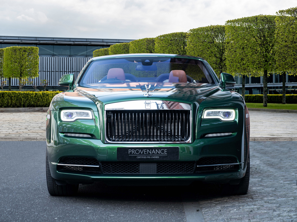 Rolls-Royce Dawn Convertible Green #6