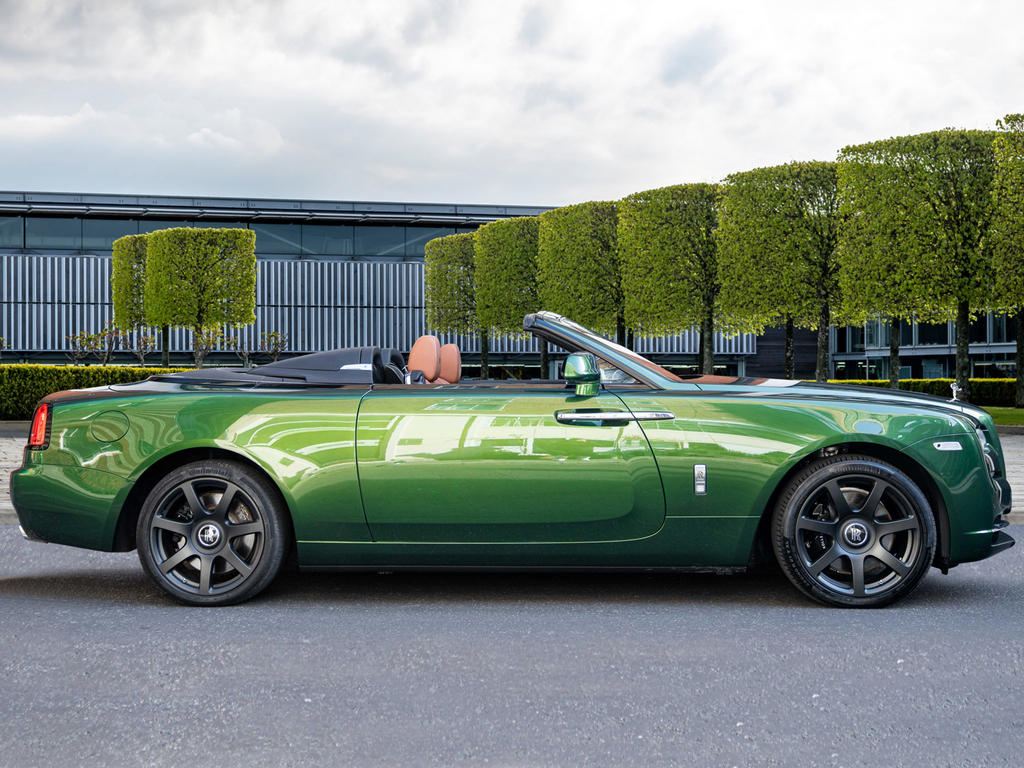 Rolls-Royce Dawn Convertible Green #3