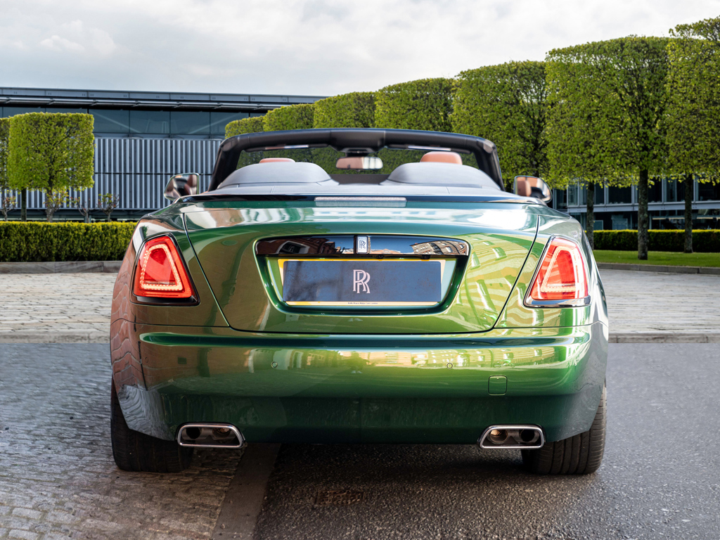 Rolls-Royce Dawn Convertible Green #5