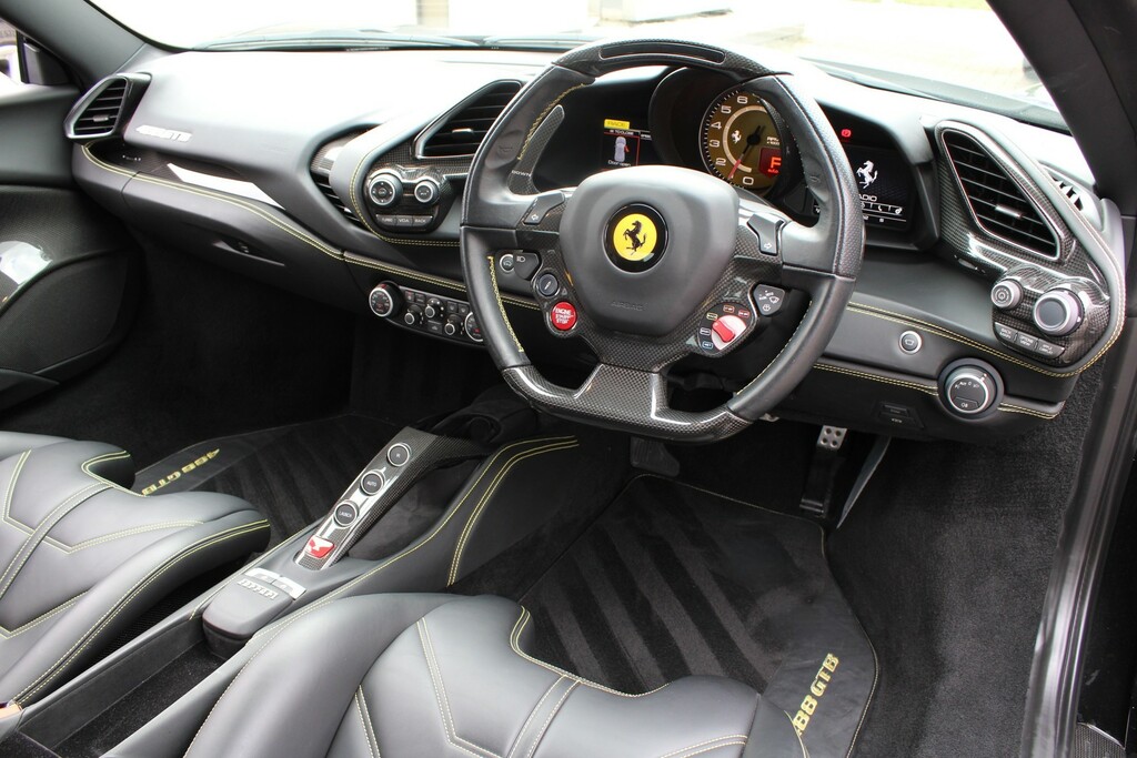 Ferrari 488 3.9 Gtb 660 Bhp Full Carbon Very High Spec Black #8