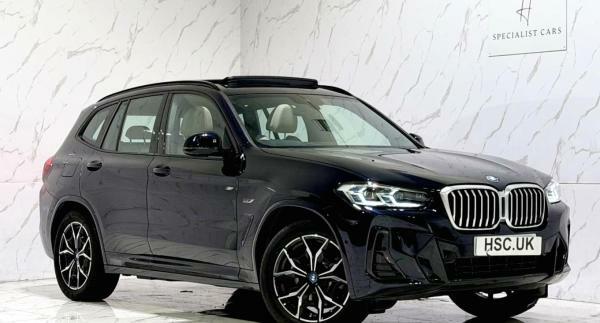 BMW X3 2.0 30E 12Kwh M Sport Suv Plug-in Hybri Black