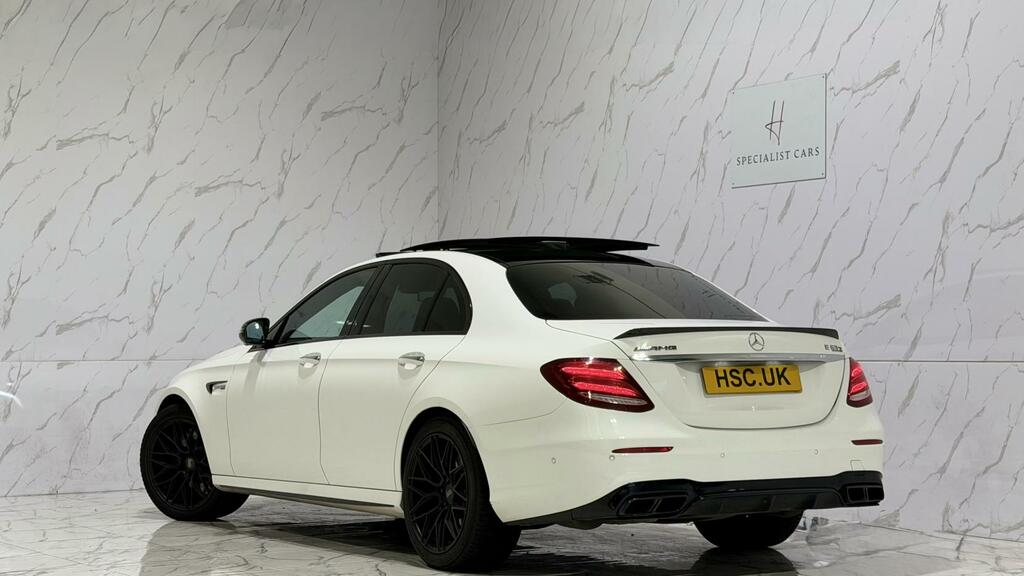 Mercedes-Benz E Class 4.0 E63 V8 Biturbo Gpf Amg S Saloon Spd White #3
