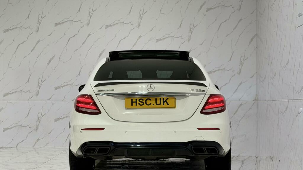Mercedes-Benz E Class 4.0 E63 V8 Biturbo Gpf Amg S Saloon Spd White #5