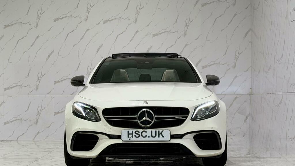 Mercedes-Benz E Class 4.0 E63 V8 Biturbo Gpf Amg S Saloon Spd White #2