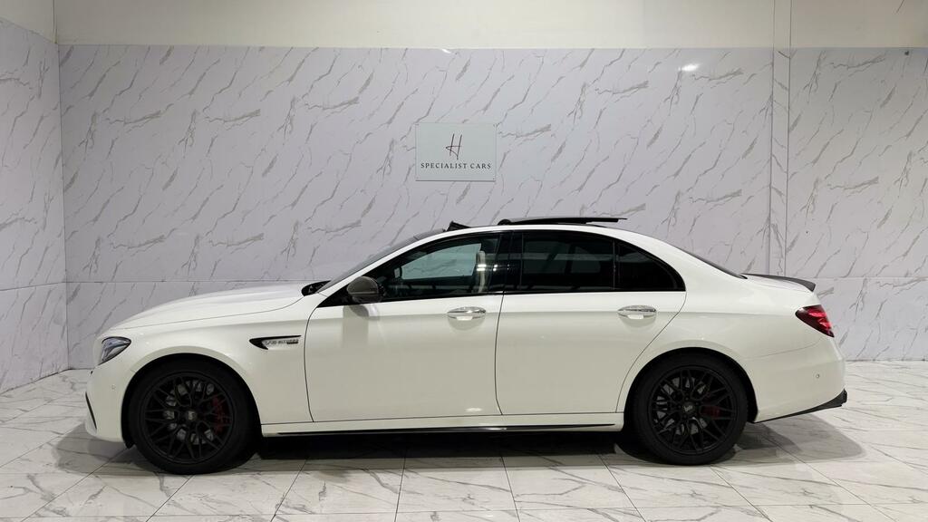 Mercedes-Benz E Class 4.0 E63 V8 Biturbo Gpf Amg S Saloon Spd White #4