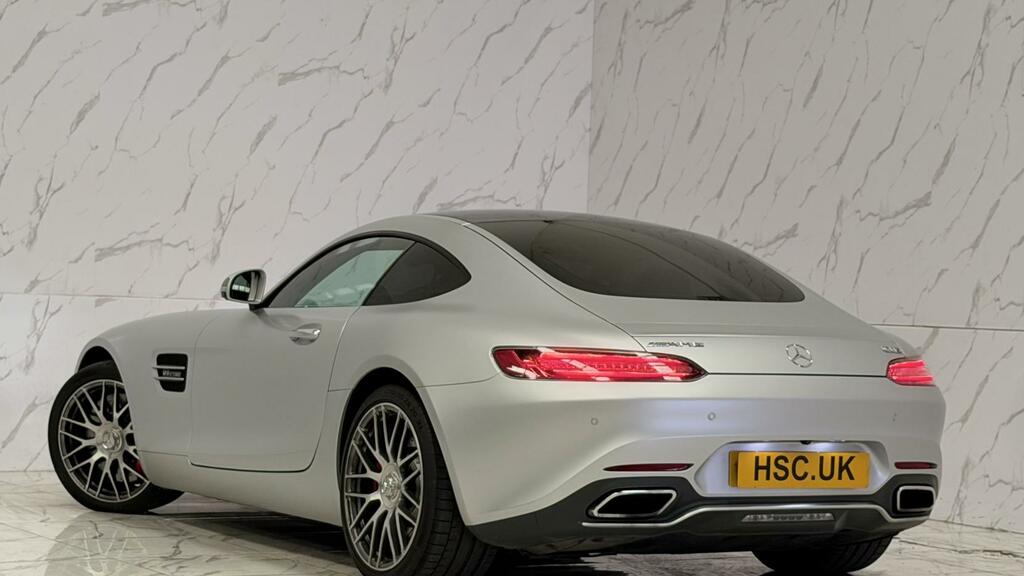 Mercedes-Benz AMG GT 4.0 V8 Biturbo S Premium Coupe Spds D Silver #2