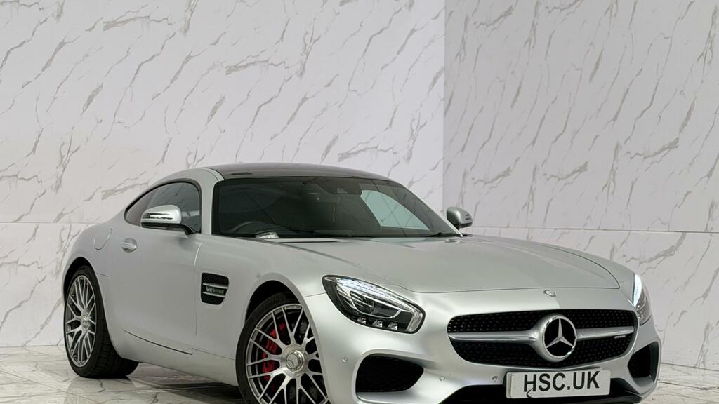 Mercedes-Benz AMG GT 4.0 V8 Biturbo S Premium Coupe Spds D Silver