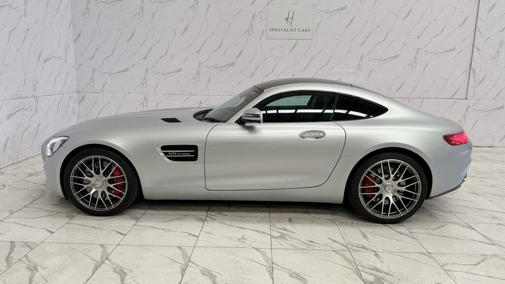 Mercedes-Benz AMG GT 4.0 V8 Biturbo S Premium Coupe Spds D Silver #4