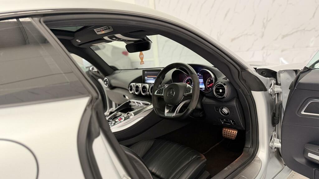 Mercedes-Benz AMG GT 4.0 V8 Biturbo S Premium Coupe Spds D Silver #6