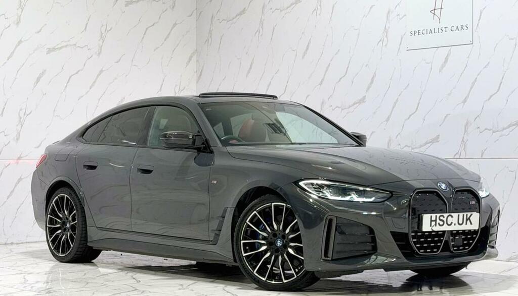 BMW i5 M60 Blue #10