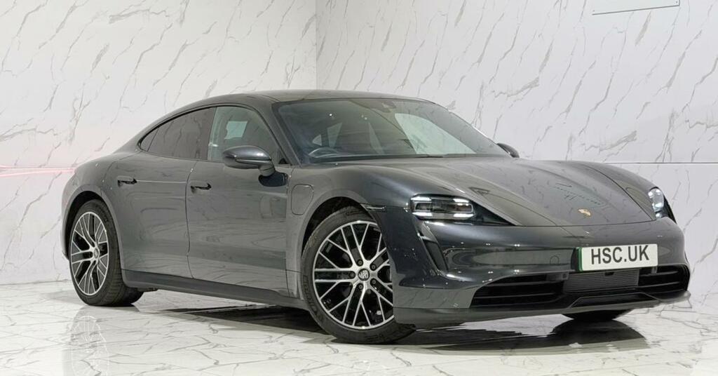 Porsche Taycan Saloon 2019 - 2024 White #5