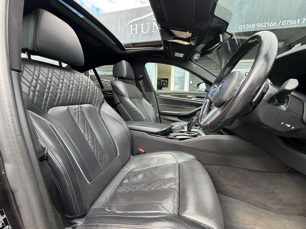 BMW 5 Series 530E M Sport Grey #3