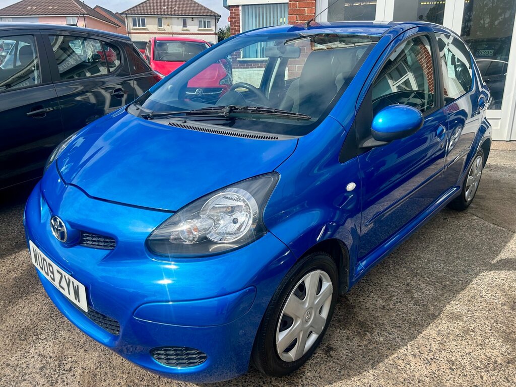 Toyota Aygo 1.0 Vvt-i Blue Hatchback Euro 4 Blue #5