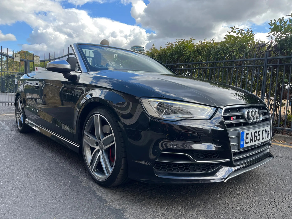 Audi S3 2.0 Tfsi Cabriolet S Tronic Quattro Eur Black #3